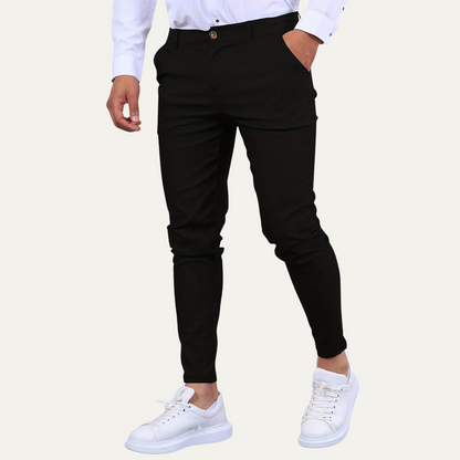 Flexible Fit Grey Jogger Pants