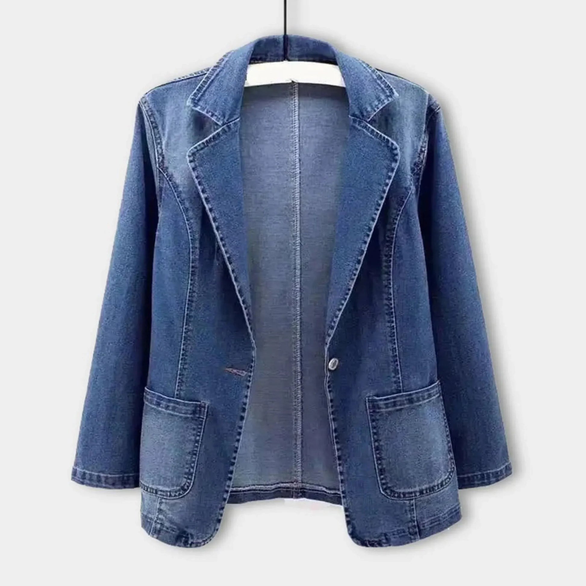 Classic Women's Jeans Jacket - OutfitLondon