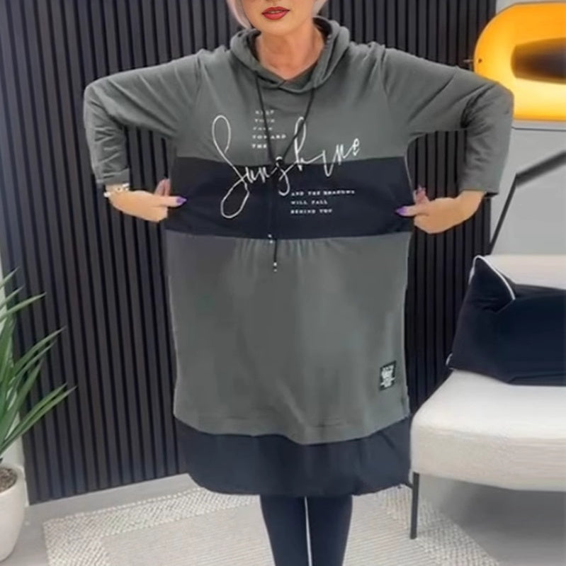 Relaxed Fit Hoodie Dress