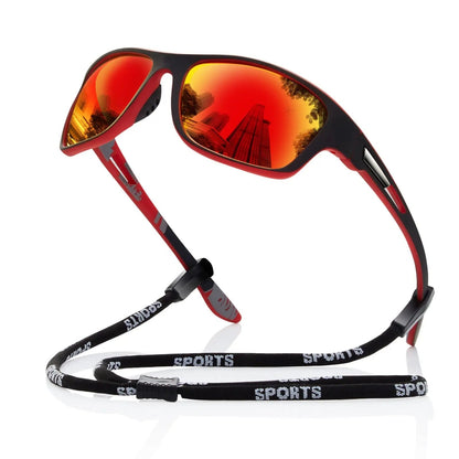 Trendy Sports Sunglasses with UV Protection - Ultra Lightweight - OutfitLondon