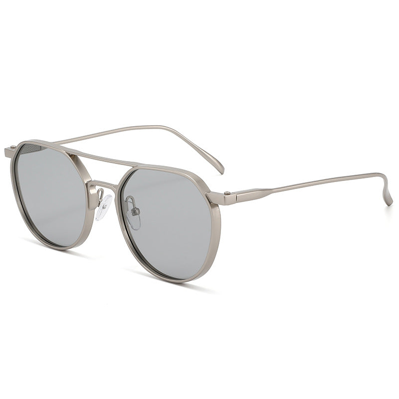 Men's Retro Polarized Lens Sunglasses