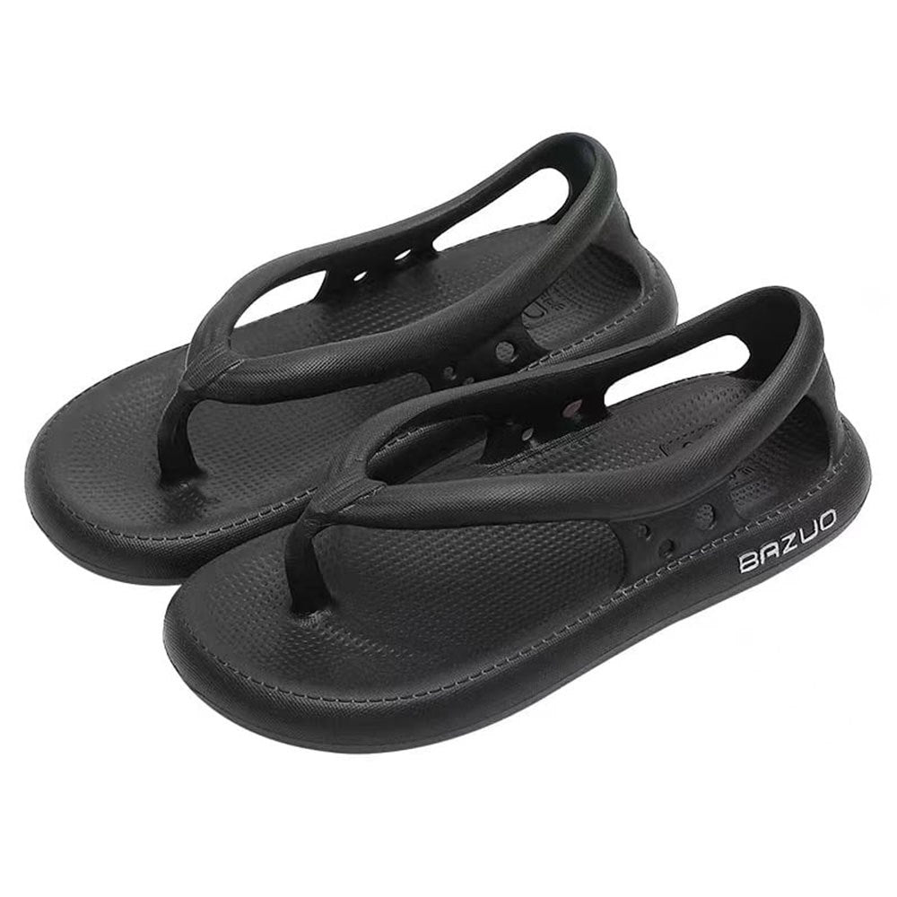 New couple solid color thong sandals (Unisex )
