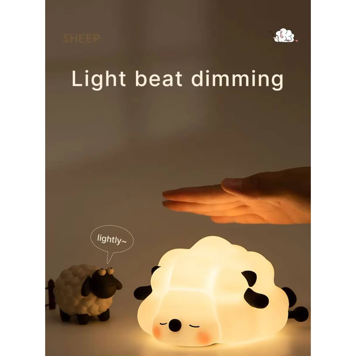 Silicone LED Night Light Animal Shape