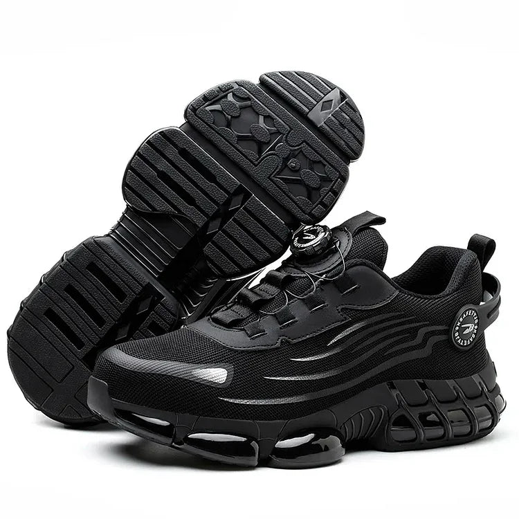 Tough Waterproof Hiking Work Boots with Grip Sole
