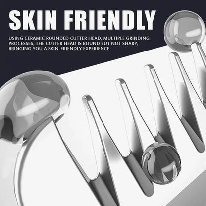 Ultra-Quiet Skin-Friendly Body Shaver