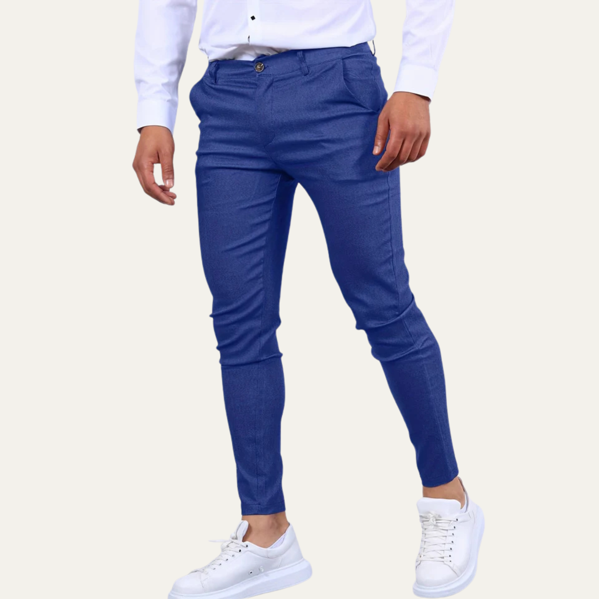 Flexible Fit Grey Jogger Pants