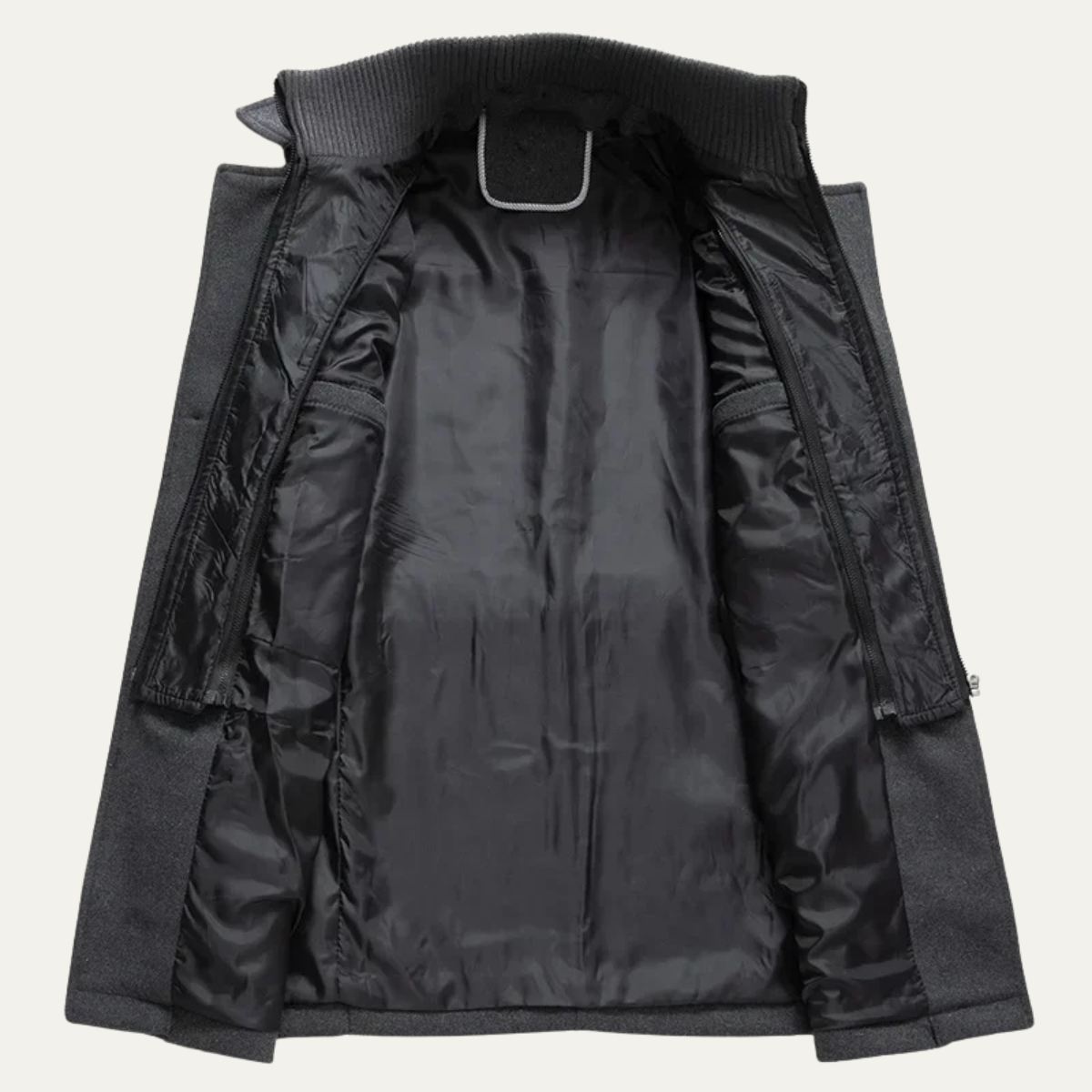 Stylish Men's Warm Wool Winter Overcoat