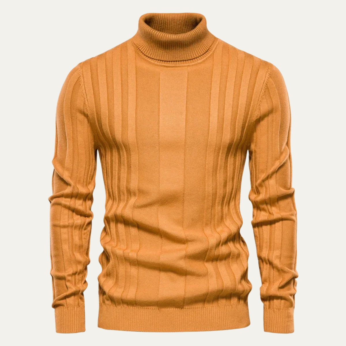 Classic Men's Fitted Crew Neck Sweater