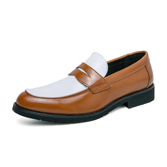 Men's Leather Loafers with Comfortable Fit
