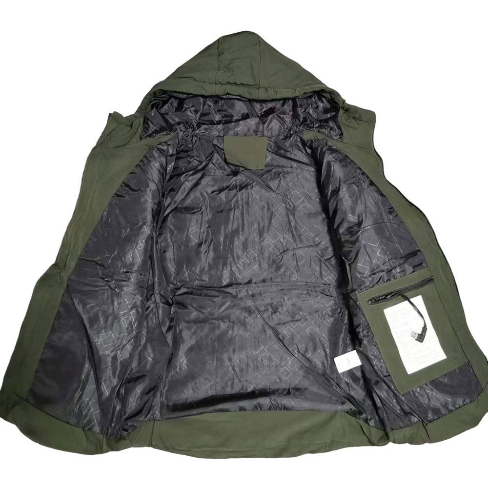 Winter Heated Jackets SmartHeating Cotton Codts HedtedHooded Jackets for Men