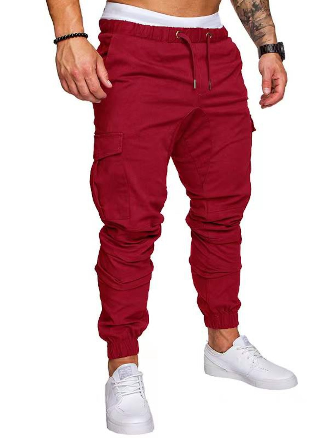 Men's Tactical Cargo Jogger Multiple Pockets Pants