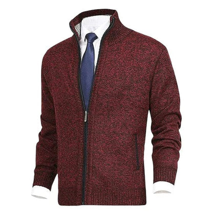 Cozy Oversized Crew Neck Cardigan Sweater