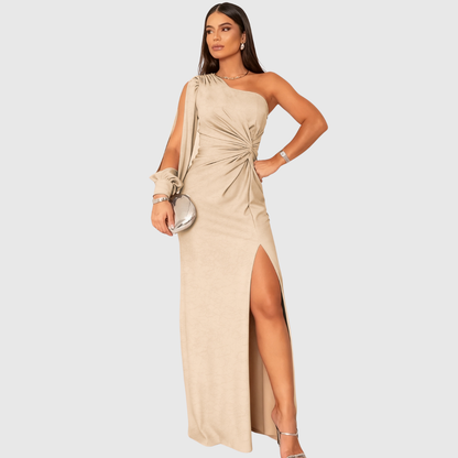 Elegant Single Shoulder Formal Dress