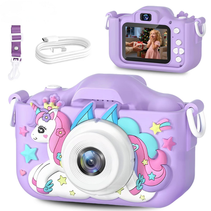 Fun Kids Digital Camera with 32GB Rechargeable Battery