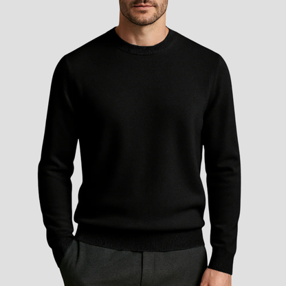 Luxury Crew Neck Cashmere Sweater
