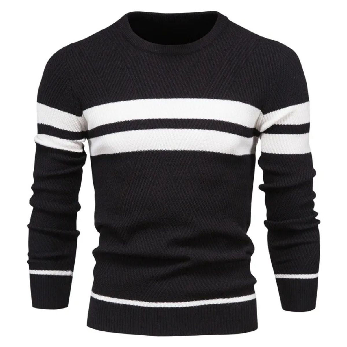 Stylish Mens Long Sleeve Fall Sweater