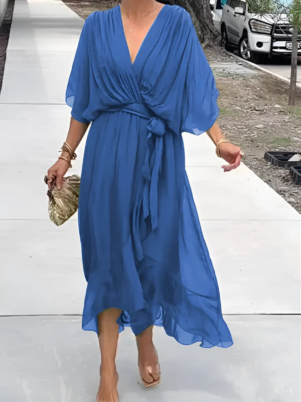 Elegant Women's Mid Length Dress