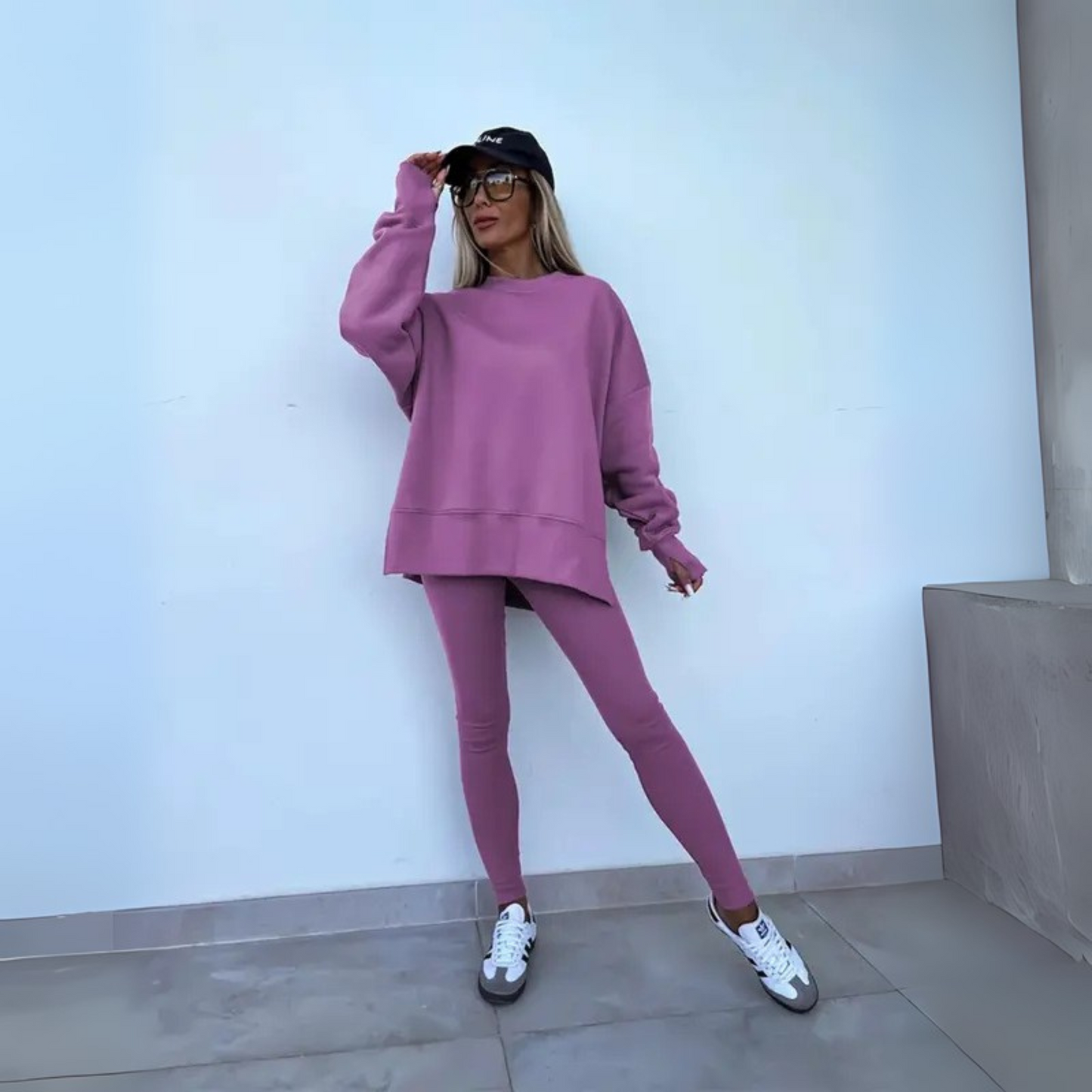 Comfy Long Sleeve Tracksuit Set