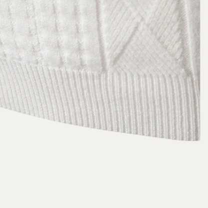 Men's Cozy Fitted Cable Knit Sweater
