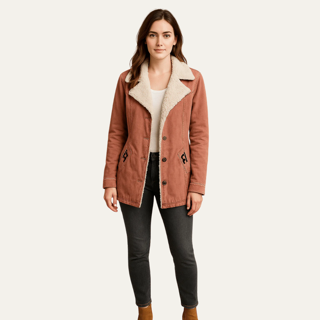 Women's Fleece Lined Warm Winter Coat