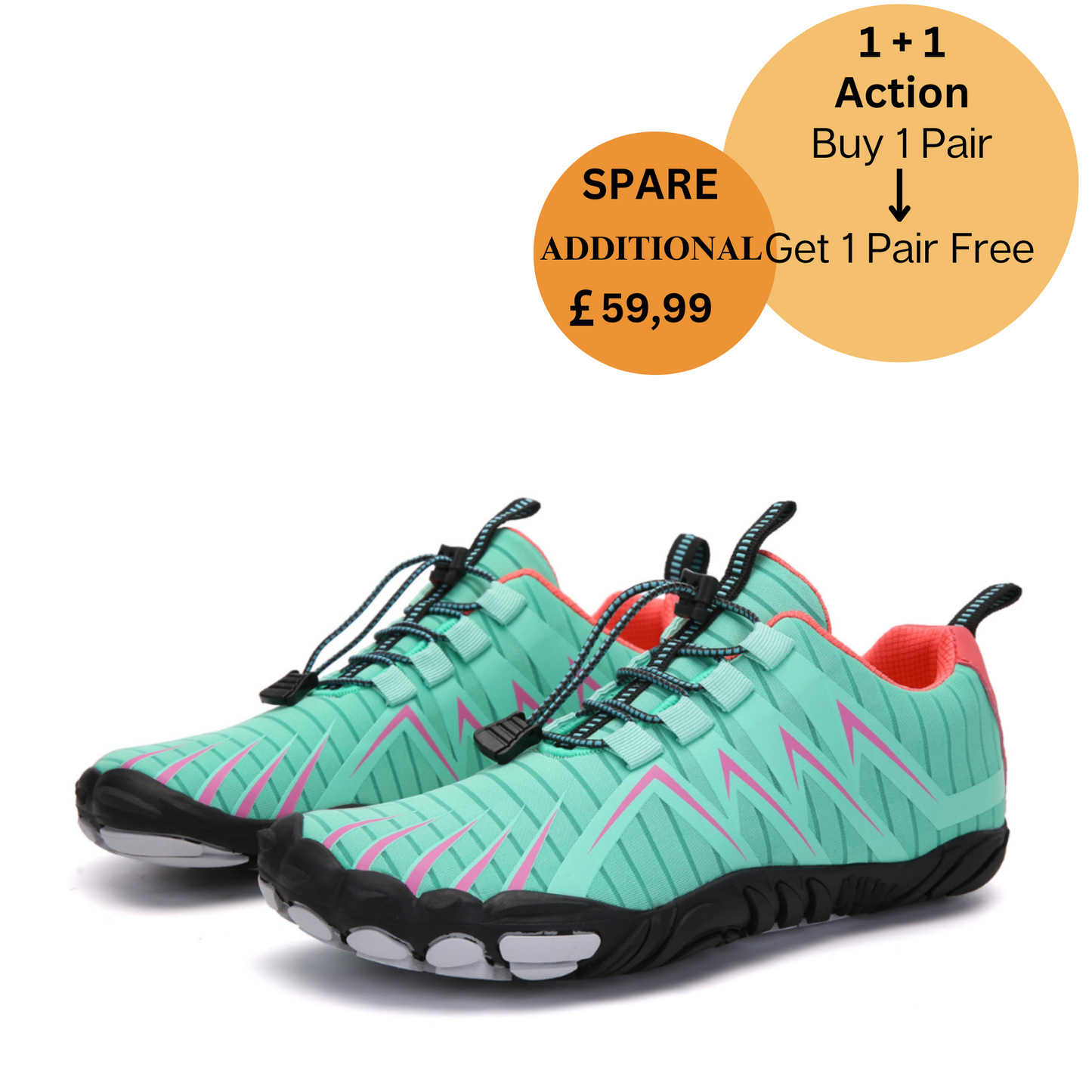 Comfortable Walking Barefoot Shoes