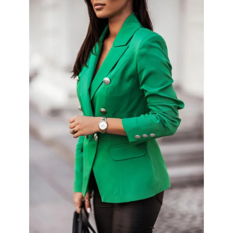 Women's Traditional Button Front Coat