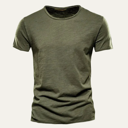 Slim Fit Crew Neck Graphic T Shirt