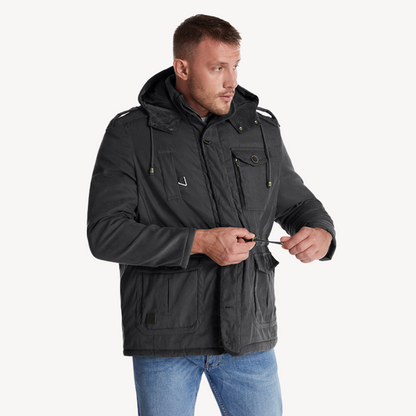 Warm Waterproof Men's Ski Parka Coat