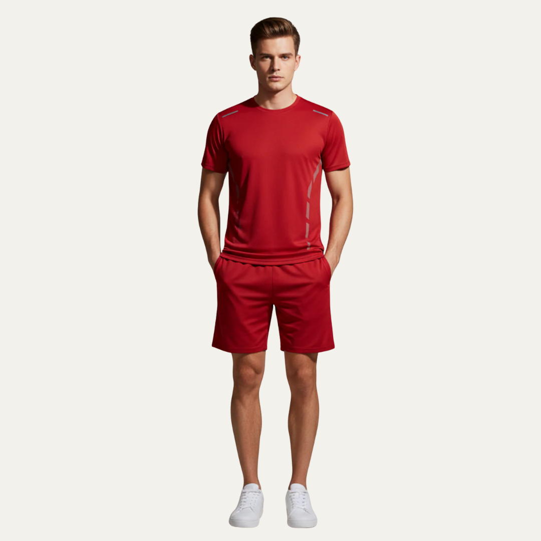 Men's High Visibility Sports Clothing Set