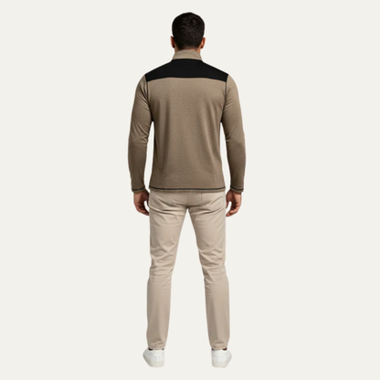 Men's Lightweight Quarter Zip Fleece Jacket