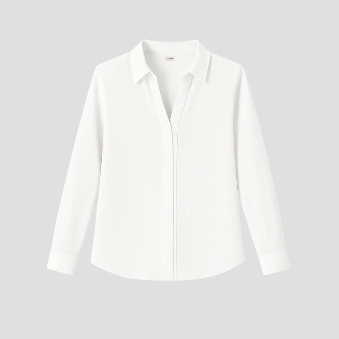 Slim Fit Elegant Ladies Blouse - OutfitLondon