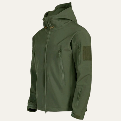 Men's Simple Pullover Sweatshirt with Adjustable Hood