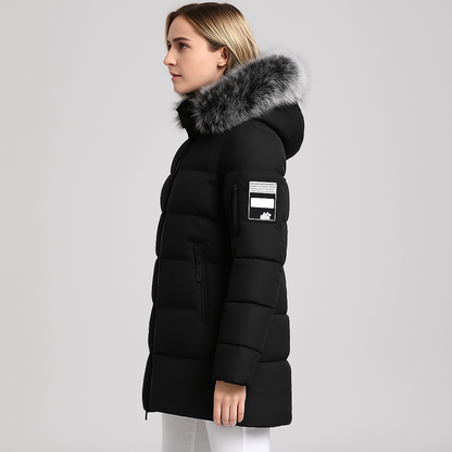 Warm Oversized Puffer Coat for Women