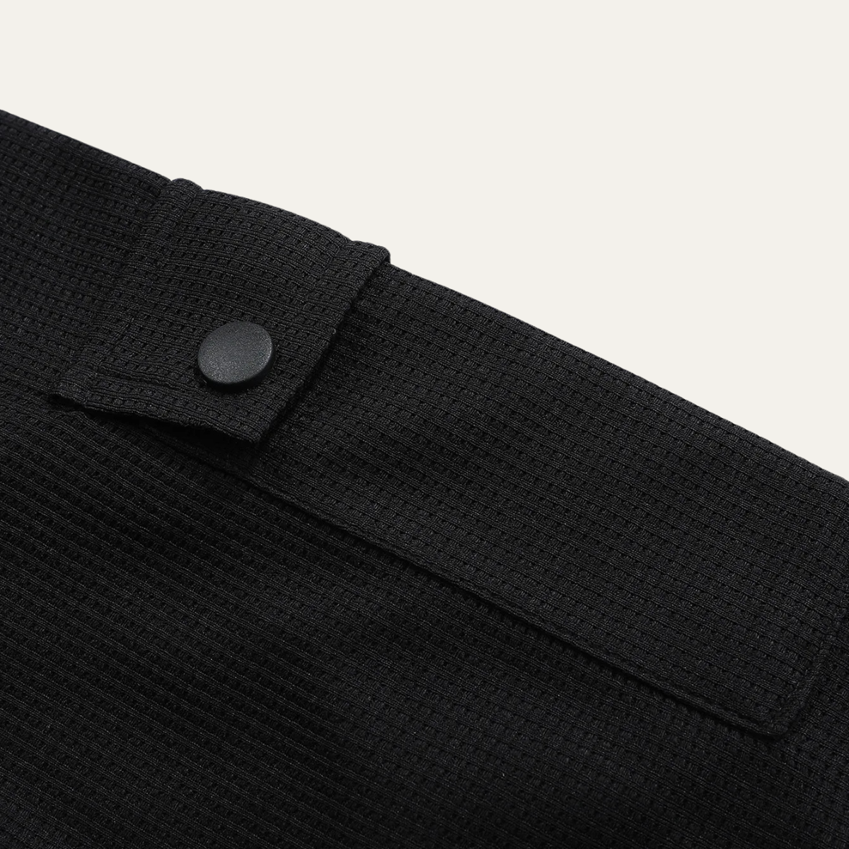 Relaxed Fit Men's Waffle Knit Casual Shirt