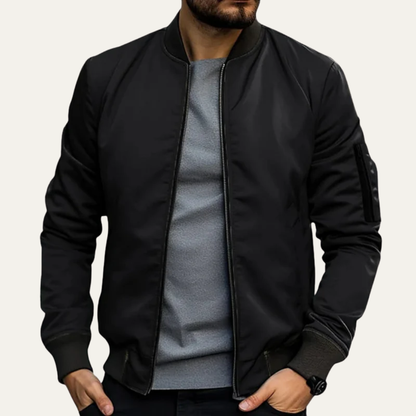Men's Slim Fit Soft Bomber Jacket