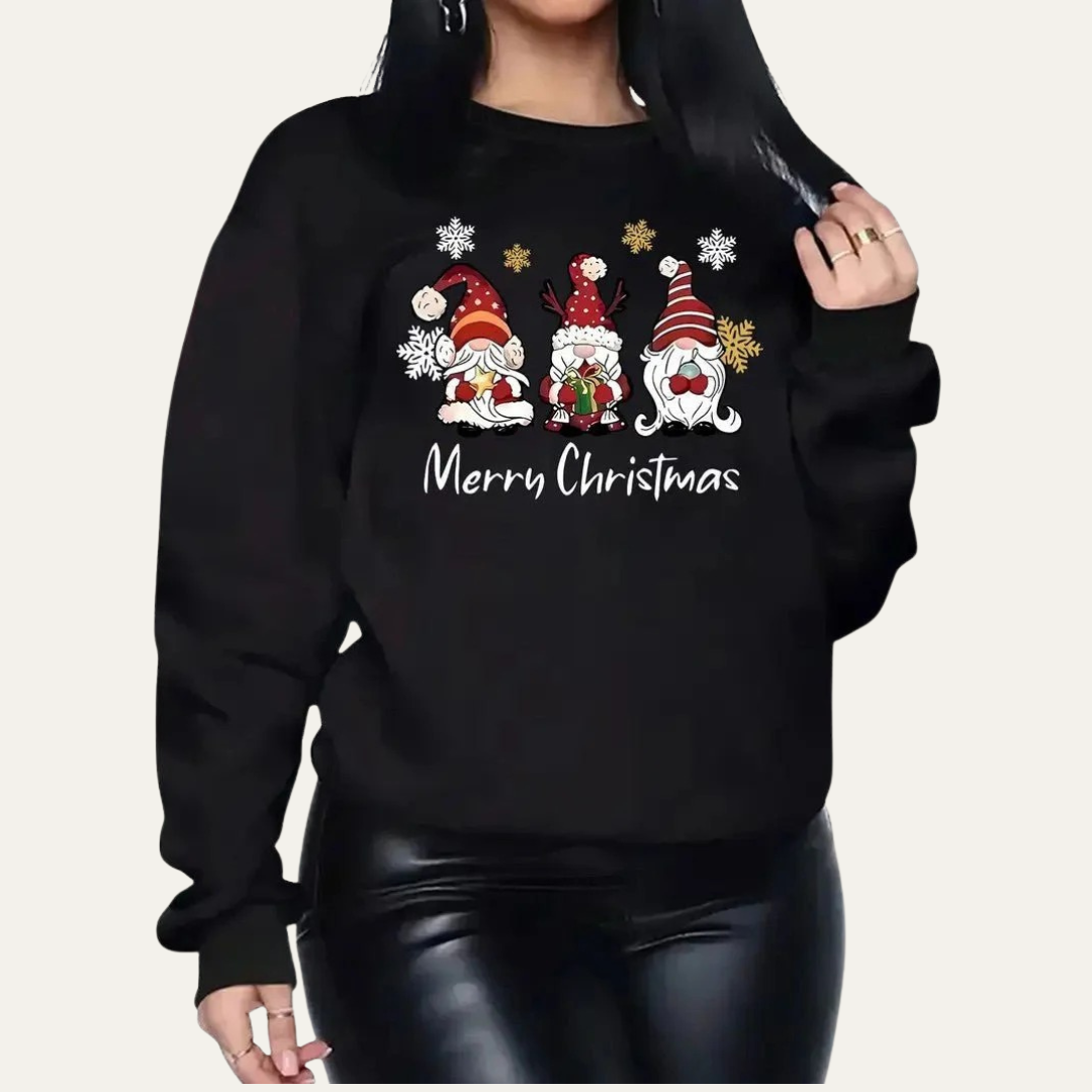 Fun Holiday Gnome Mens Sweatshirt