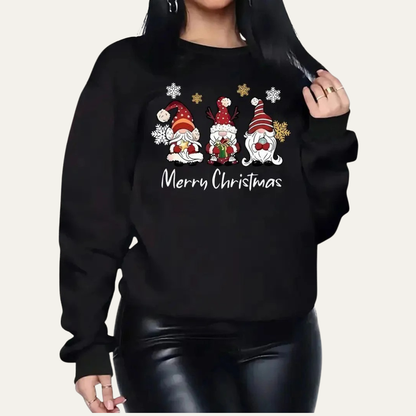 Fun Holiday Gnome Mens Sweatshirt