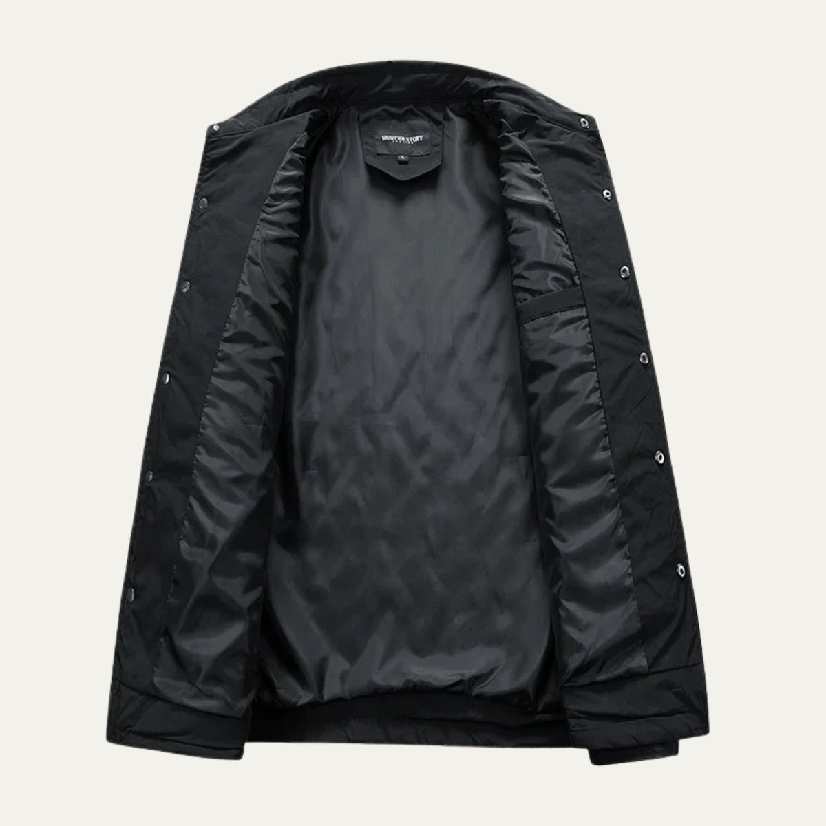Comfortable Men's Quilted Water Resistant Jacket