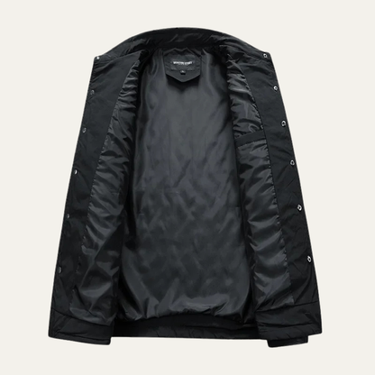 Comfortable Men's Quilted Water Resistant Jacket