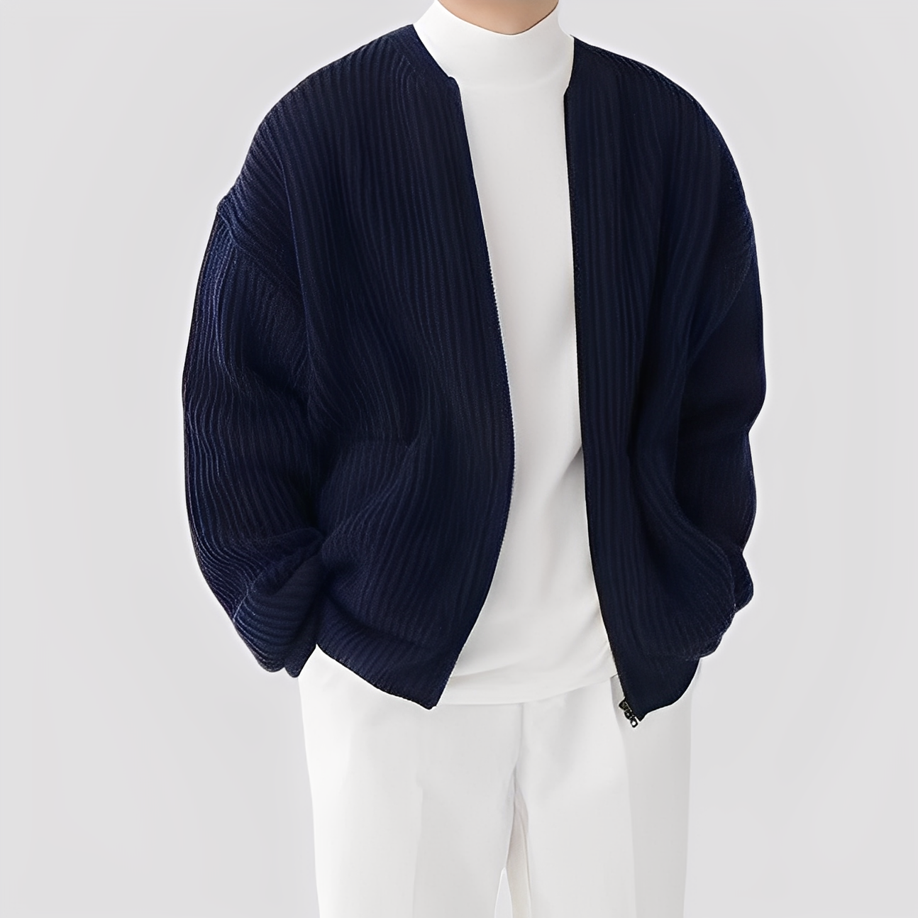 Cozy Oversized Open Cardigan