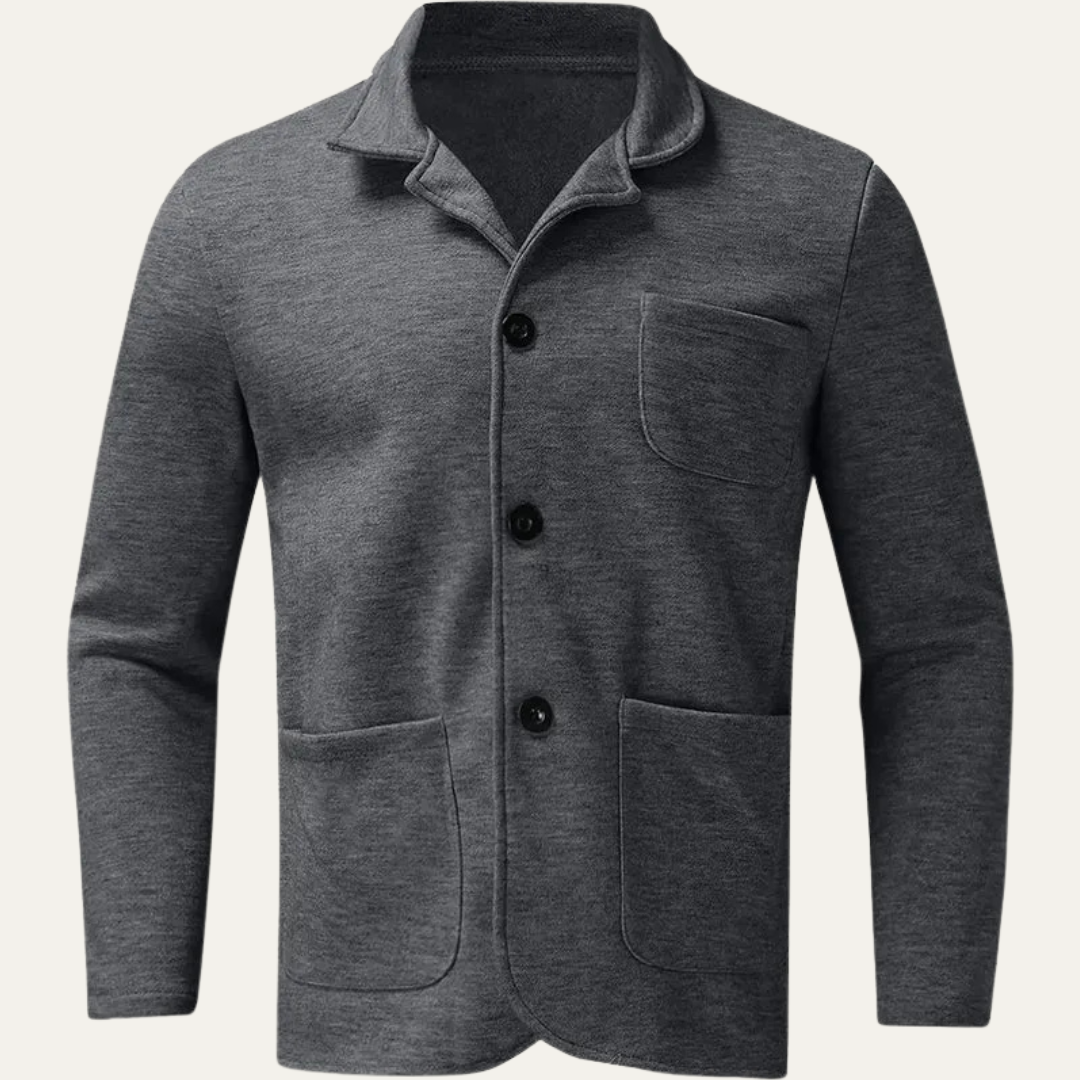 Casual Fit Button Down Shirt Jacket