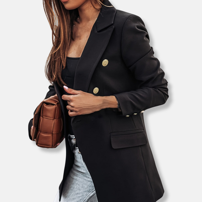 Classic Fit Double Breasted Blazer - OutfitLondon