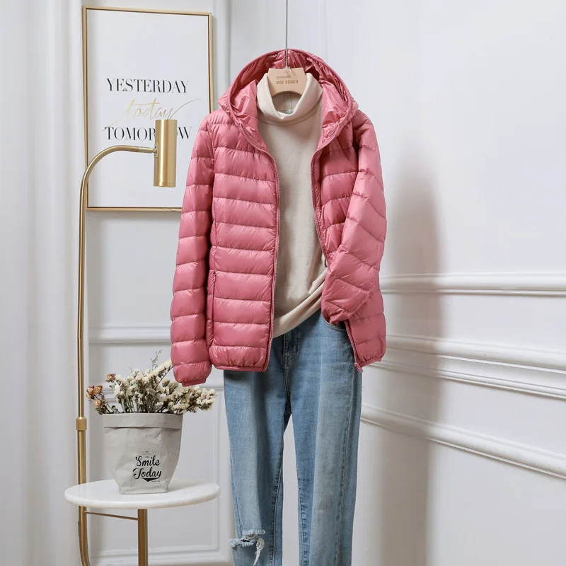 Comfortable Ladies Filled Parka Jacket