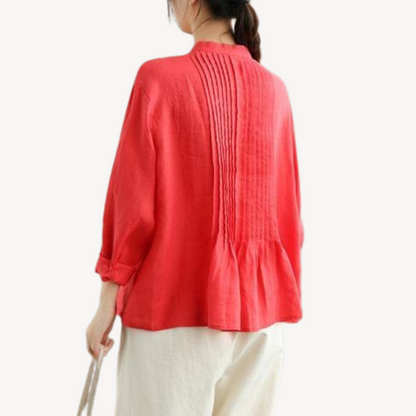 Ladies' Relaxed Fit Linen Shirt