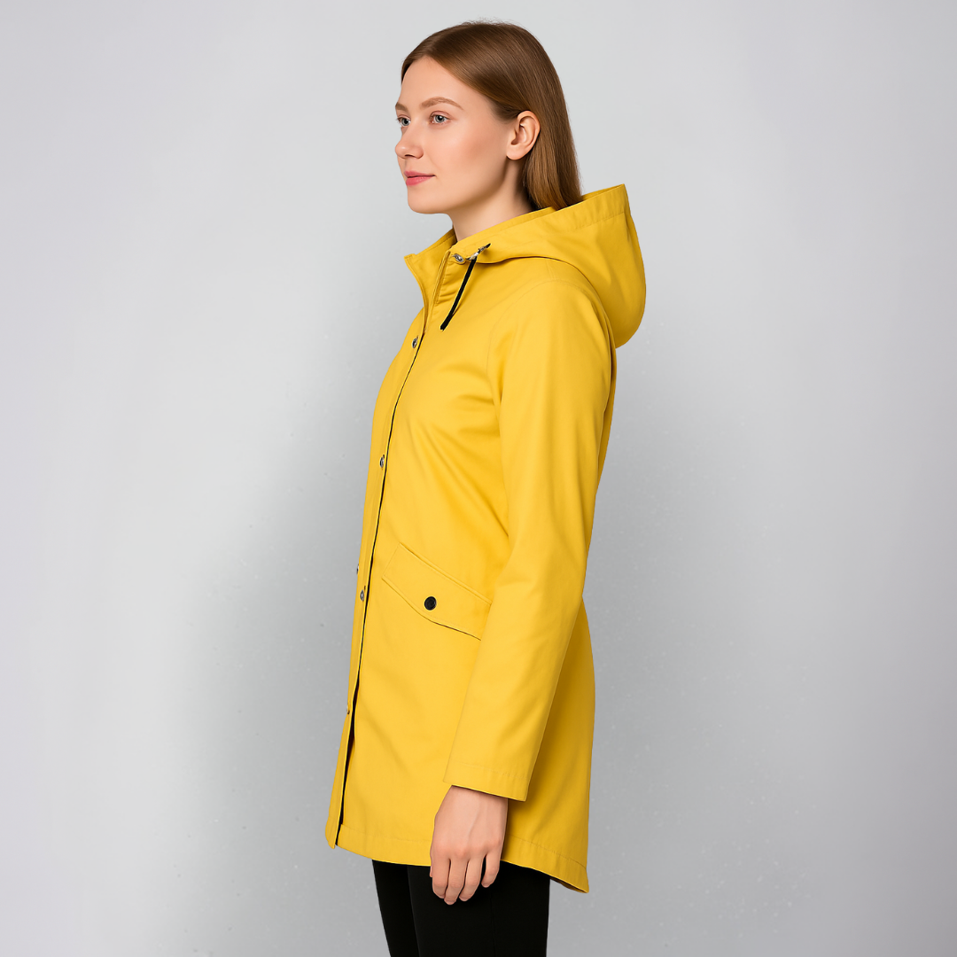 Women's Waterproof Hooded Rain Jacket
