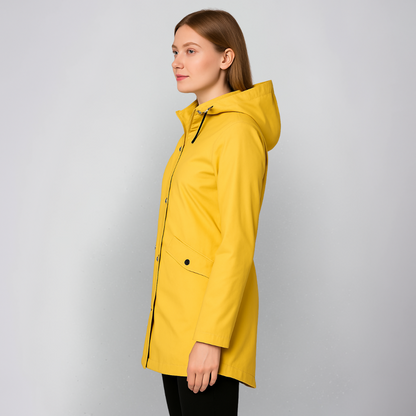 Women's Waterproof Hooded Rain Jacket