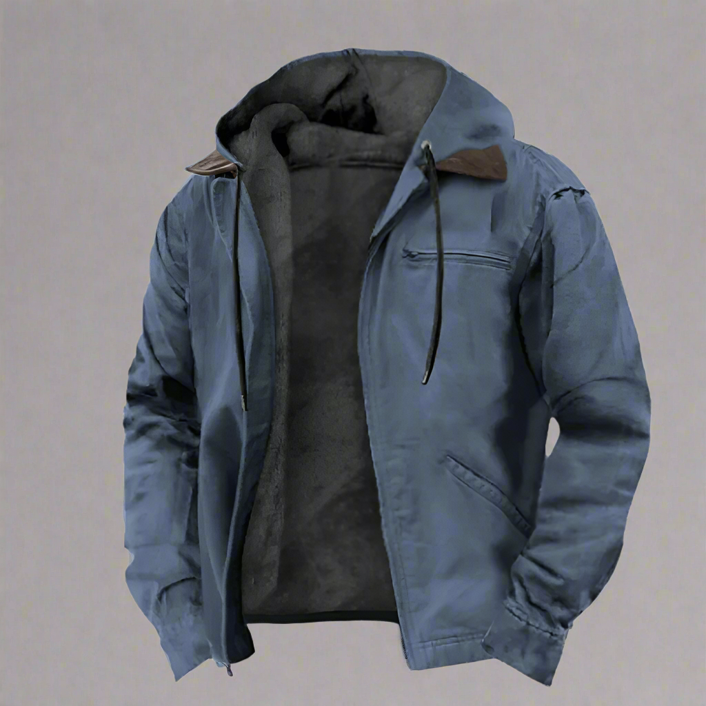 Waterproof Men's Parka Hoodie Coat