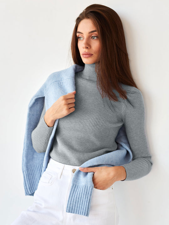 Cozy Ladies' Slim Fit Pullover Sweater