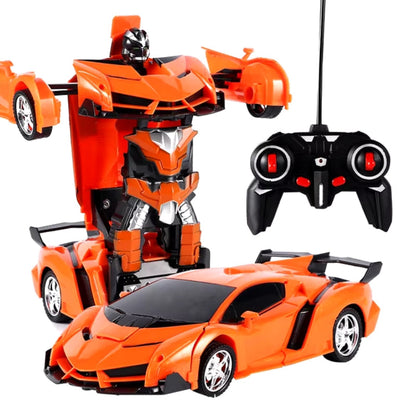 Jouet Voiture Télécommandée Transformable Pour Enfants