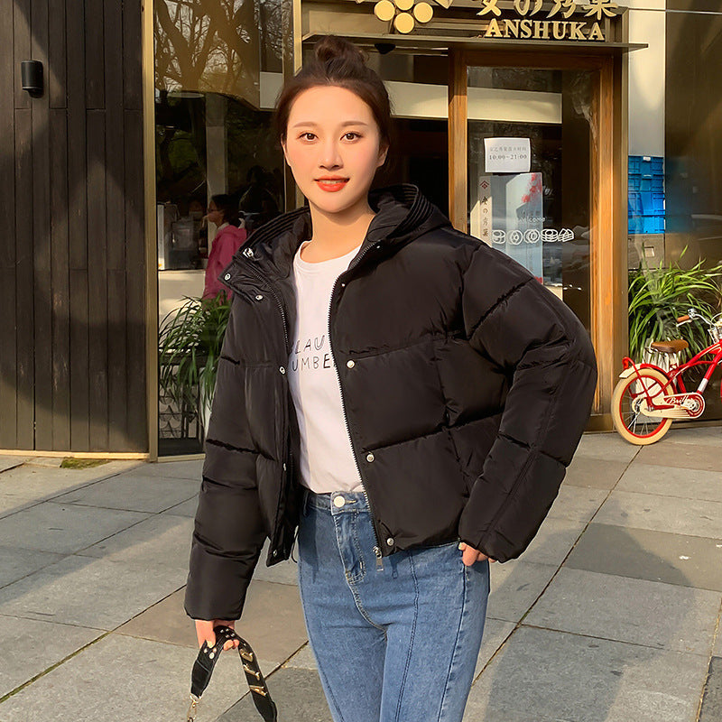 Soft Lightweight Ladies Short Parka Coat - OutfitLondon